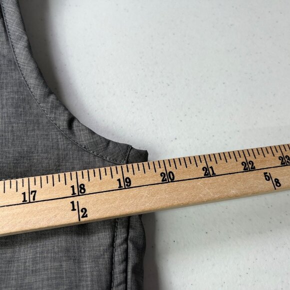 Zara Man Quilted Vest Zip Up Mens Small Gray Puffer - Picture 6 of 7